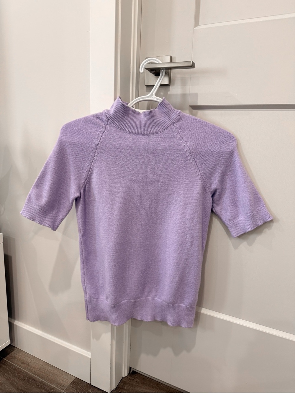 Ann Taylor turtle neck sweater short sleeve top